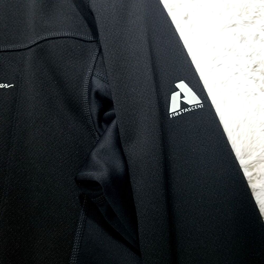 Eddie Bauer Jacket Mens XL Black First Ascent Full Zip Long Sleeve‎ Nylon Coat - Picture 7 of 11